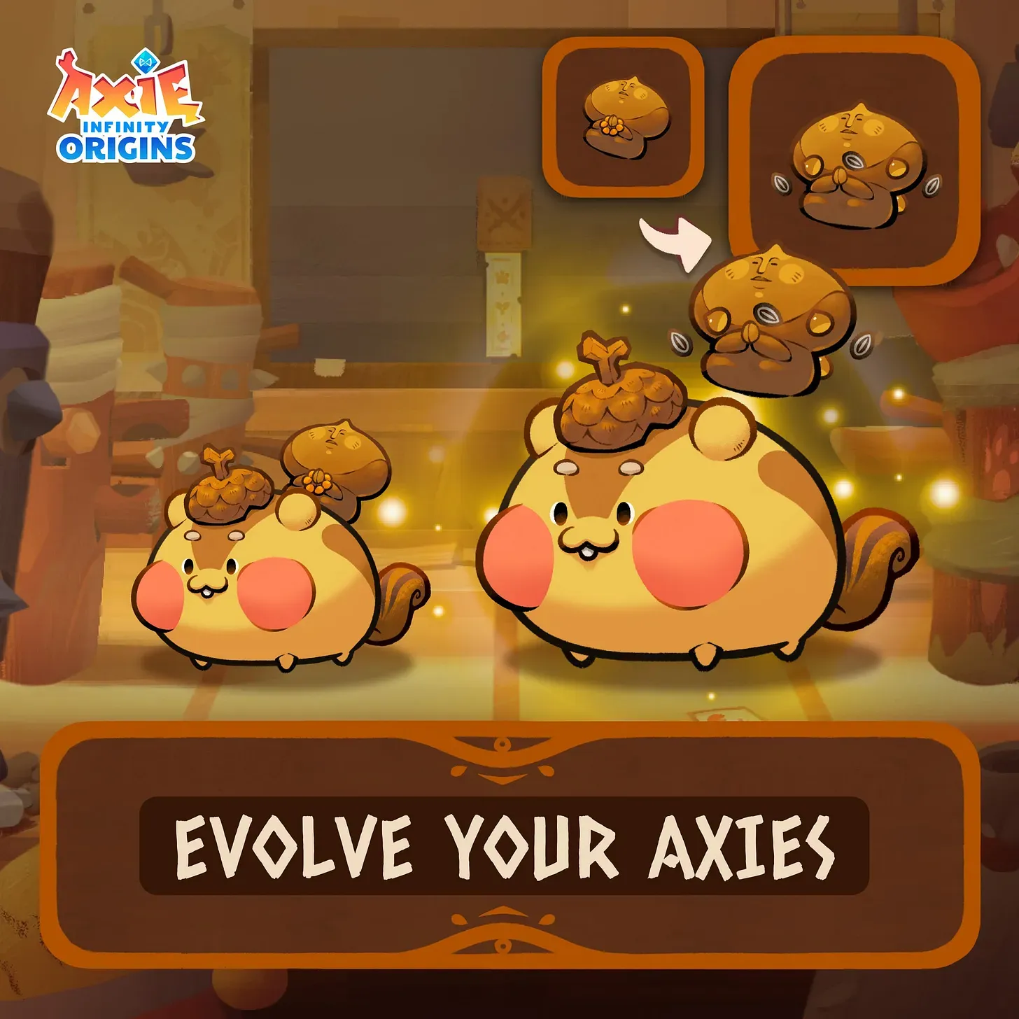 Axie Infinity Origins Evolve Axies