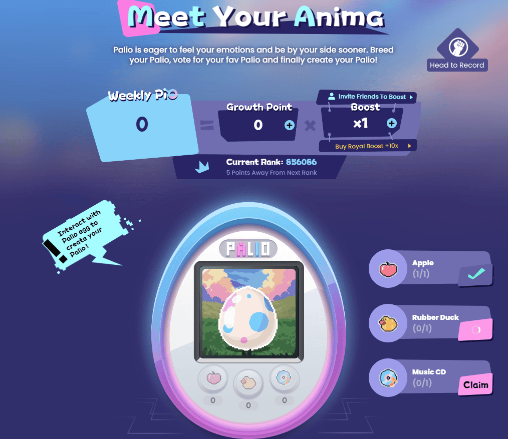 Claim Your Free Palio Nft:  Xterio's Flagship Web3 Game Meets Ai