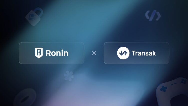 Transak Ronin Integration