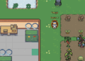 Sprite Land Houses Unlock Elements Like Farming, Fishing, Crafting And Items.