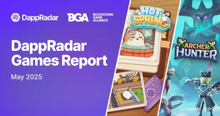 Web3 Gaming Tops Dapp Activity, But Market Share And Funding Slip In May