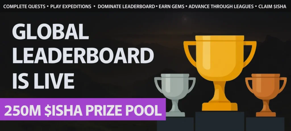 How To Earn in Infinity Warlords: Free-to-Play Guide to 250M $ISHA Rewards