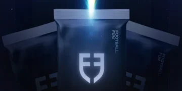 Football.fun Logo And Players Celebrating Final Founders Pack Sellout In 37 Seconds, Signaling $Fun Token Launch In Play-To-Earn Games