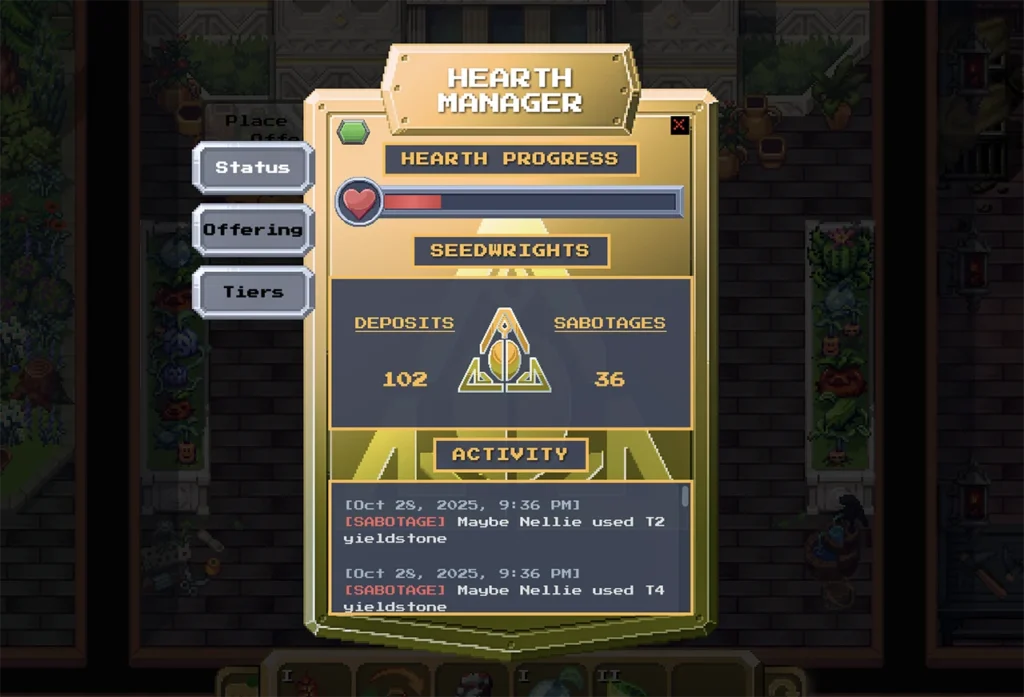 Yieldstone Mechanics In Pixels Chapter 3 Enhancing Union Competition