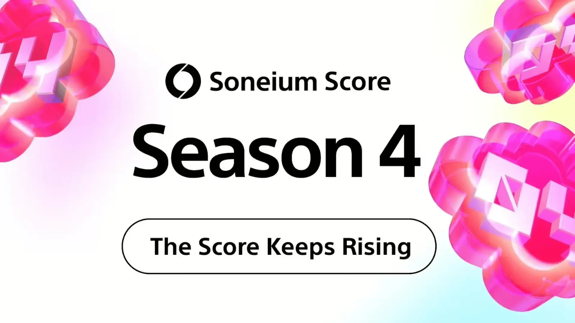 Soneium Score Season 4 Dashboard Showing Updated Scoring Categories For Activity Liquidity Nfts And Bonus Tasks On Sony Layer 2